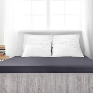 4Home jersey prestieradlo Mako antracit, 180 x 200 cm