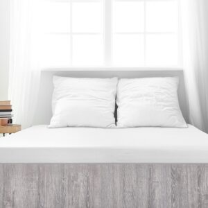 4Home jersey prestieradlo Mako biela, 180 x 200 cm