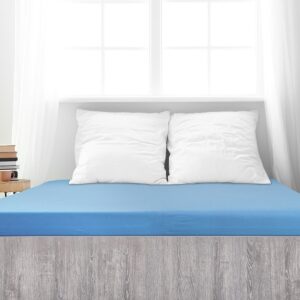 4Home jersey prestieradlo Mako modrá, 90 x 200 cm