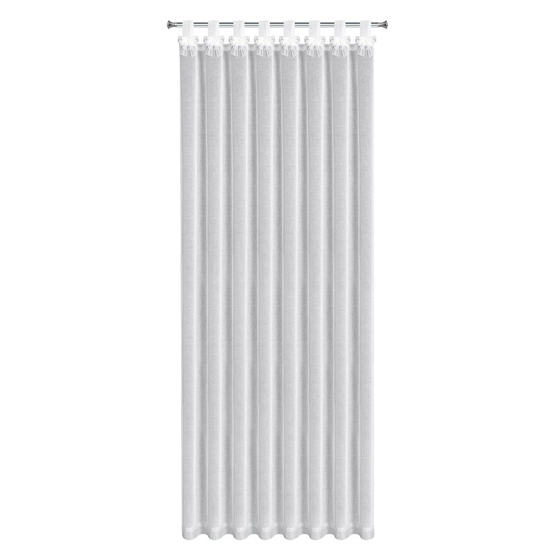 ArtFir Záclona ALEXANDRA PU | biela 140 x 250 cm – Obrázok 2