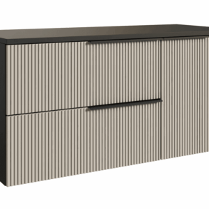 Elvisia Skrinka pod umývadlo s doskou KLER Cashmere | 100 cm