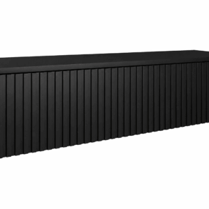 Elvisia Skrinka pod umývadlo s doskou LORE Black | 120 cm