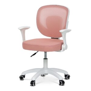 Autronic KA-K1062 PINK Kancelárska stolička,ružová