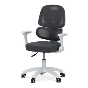 Autronic KA-K1063 GREY Kancelárska stolička, sivá