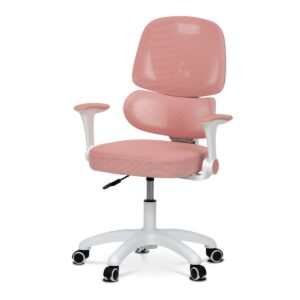 Autronic KA-K1063 PINK Kancelárska stolička,ružová