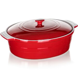 Banquet Forma zapekacia oválna s pokrievkou Culinaria Red 3,6 l, 3,6 l