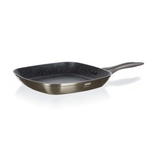 Banquet Panvica steaková s nepriľnavým povrchom Metallic Platinum, 28 x 28 cm