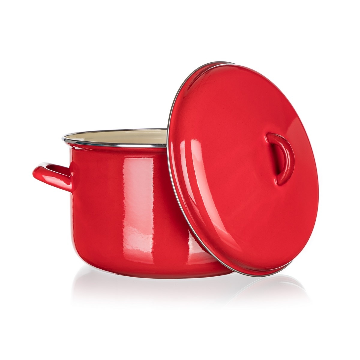 BANQUET MILTON 24 cm 5,9 l smaltovaný hrniec, 24 cm – Obrázok 2