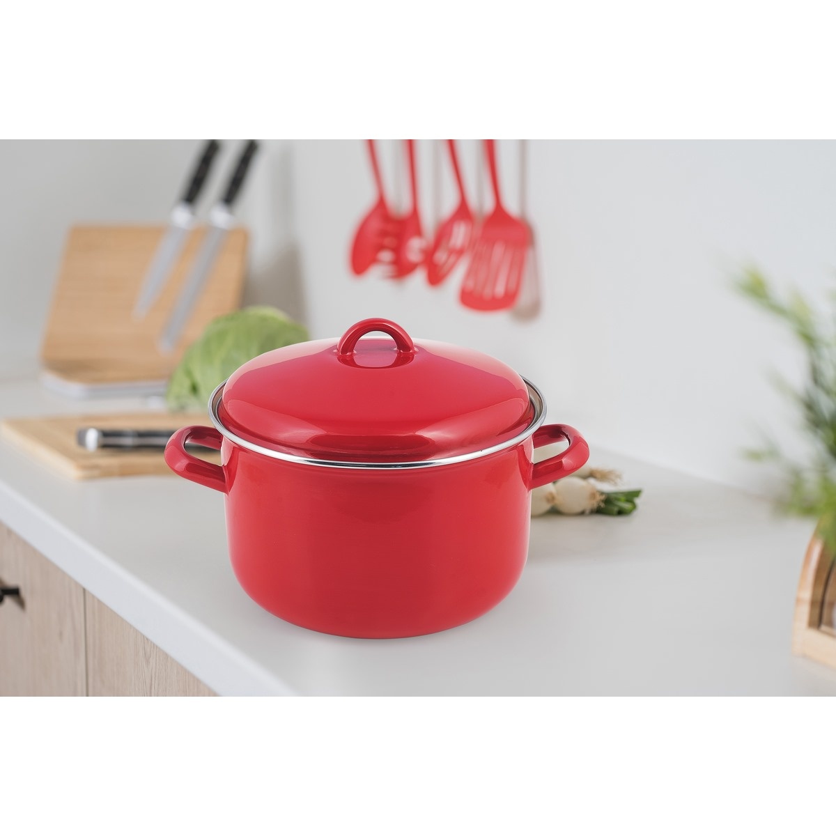 BANQUET MILTON 24 cm 5,9 l smaltovaný hrniec, 24 cm – Obrázok 6