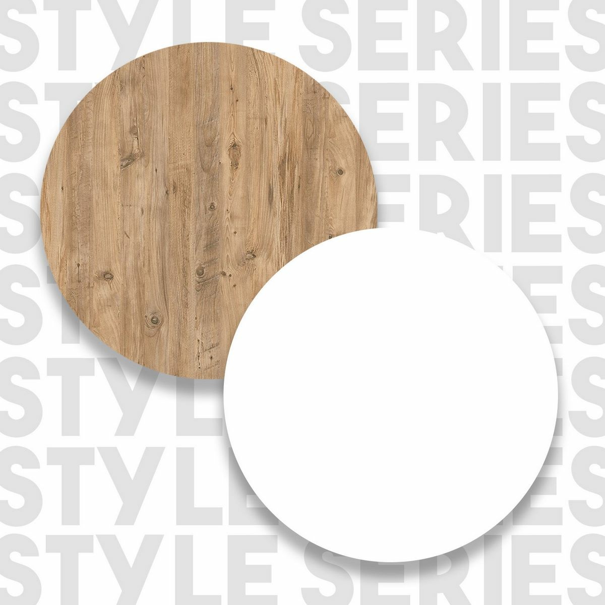 Barový stôl Lux White and Atlantic Pine – Obrázok 5