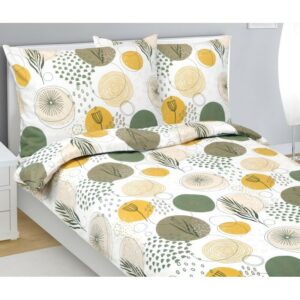 Bellatex Flanelové obliečky Kola, 140 x 220 cm, 70 x 90 cm