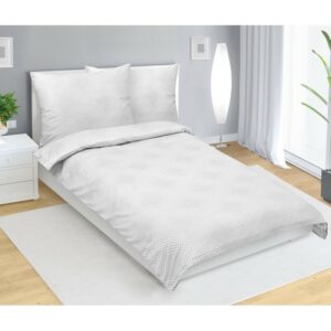 Bellatex Saténové obliečky Línia biela, 140 x 220 cm, 70 x 90 cm, 140 x 220 cm, 70 x 90 cm