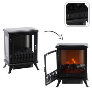 Elektrický krb – imitácia plameňa – 41,5 x 28 x 50,8 CM – 900/1800W
