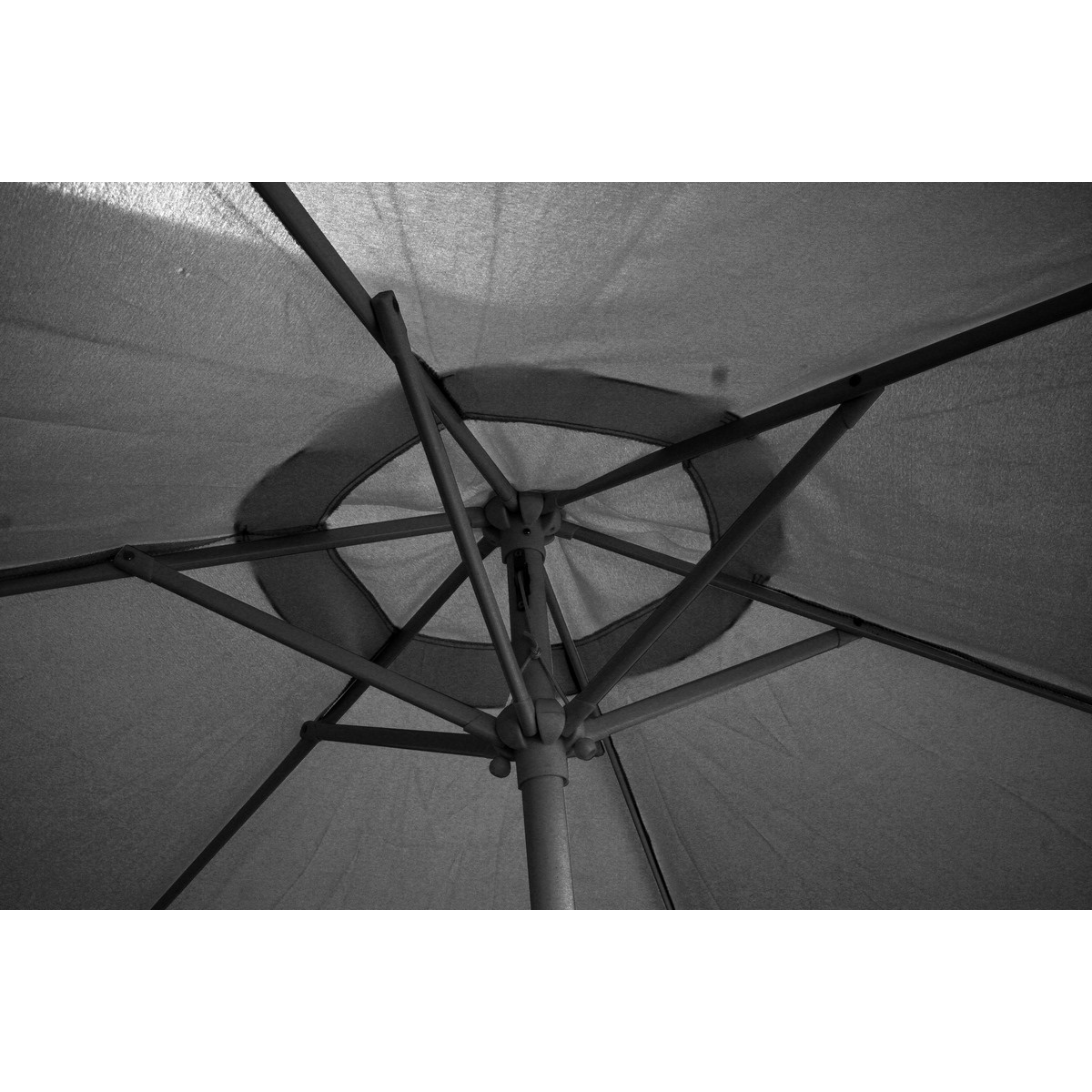 Happy Green Slunečník s kličkou 230 cm ANTHRACITE – Obrázok 3