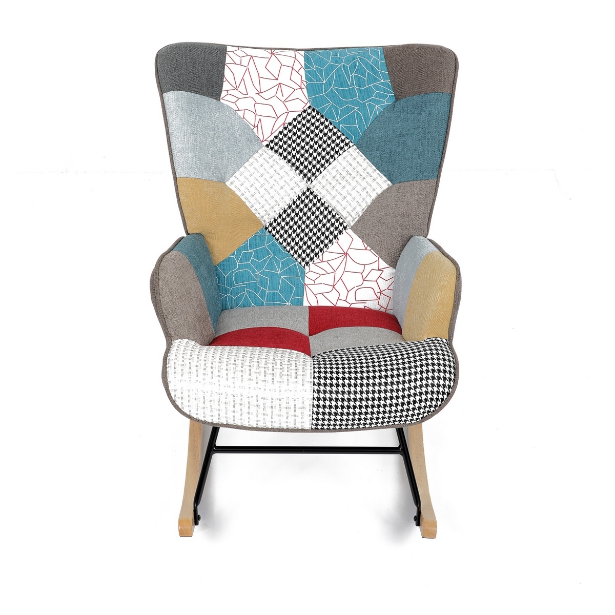 Hojdacie kreslo PW2, patchwork – Obrázok 10