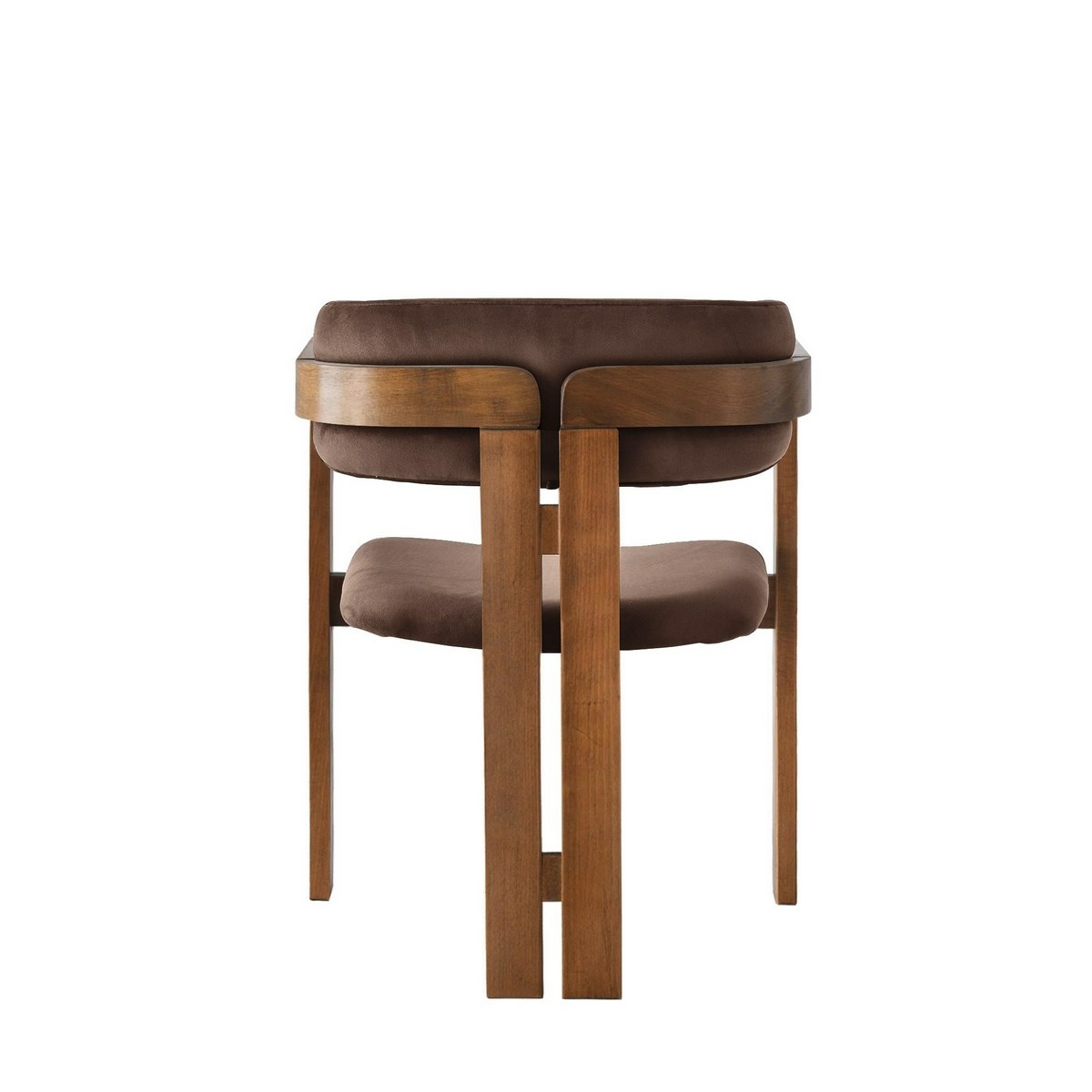 Jedálenská stolička CO Dark Brown and Walnut – Obrázok 2
