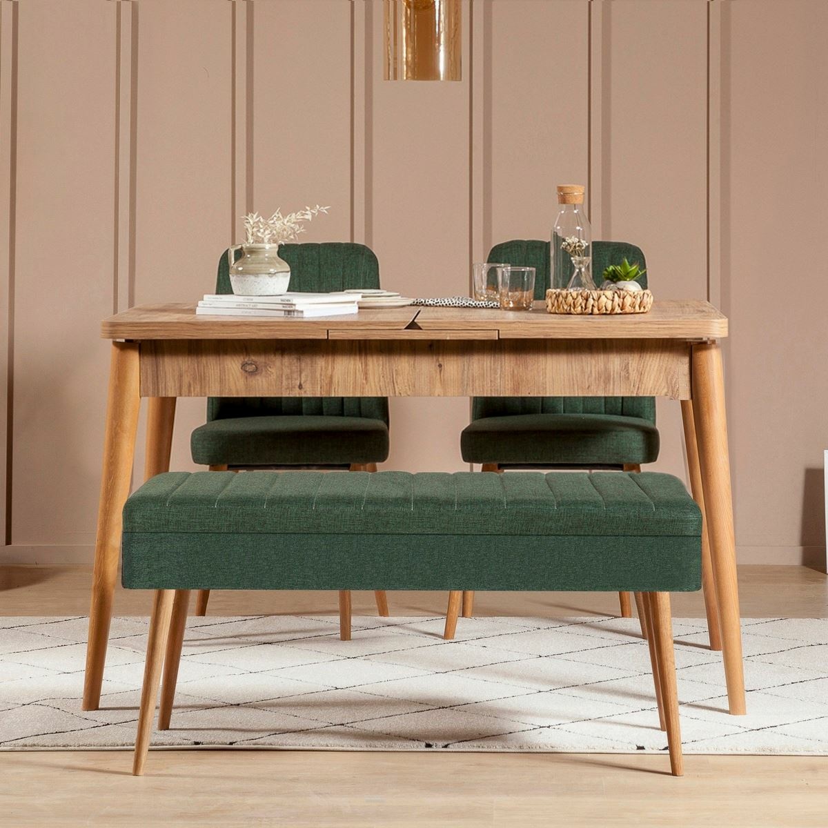 Jedálenský set Vina Atlantic Pine and Green, 4 ks – Obrázok 11