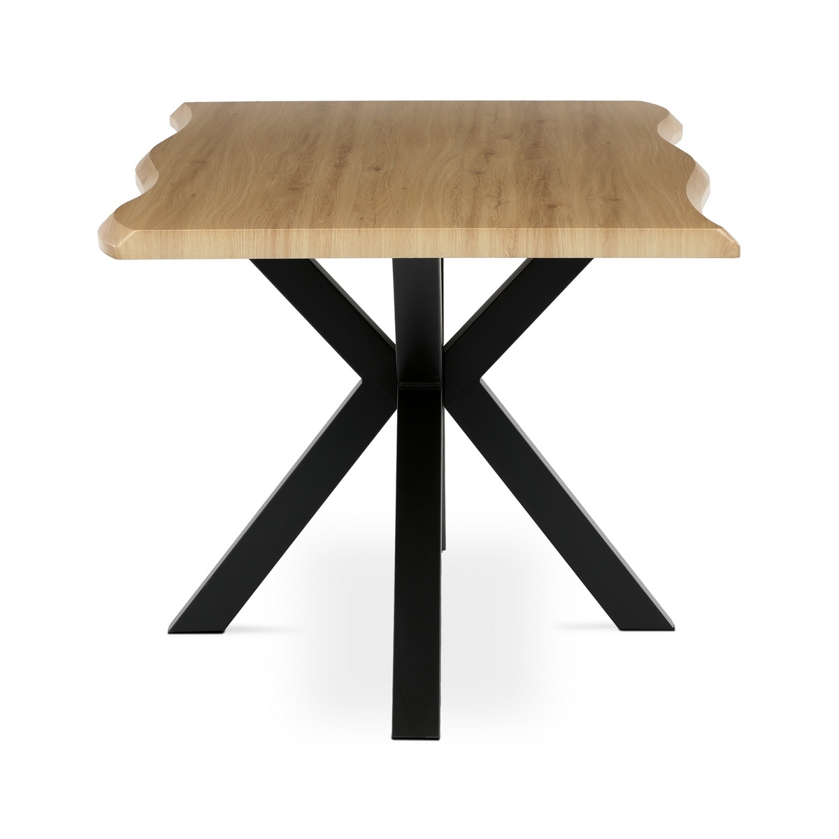 Jedálenský stôl 180 x 90 cm, divoký dub – Obrázok 2