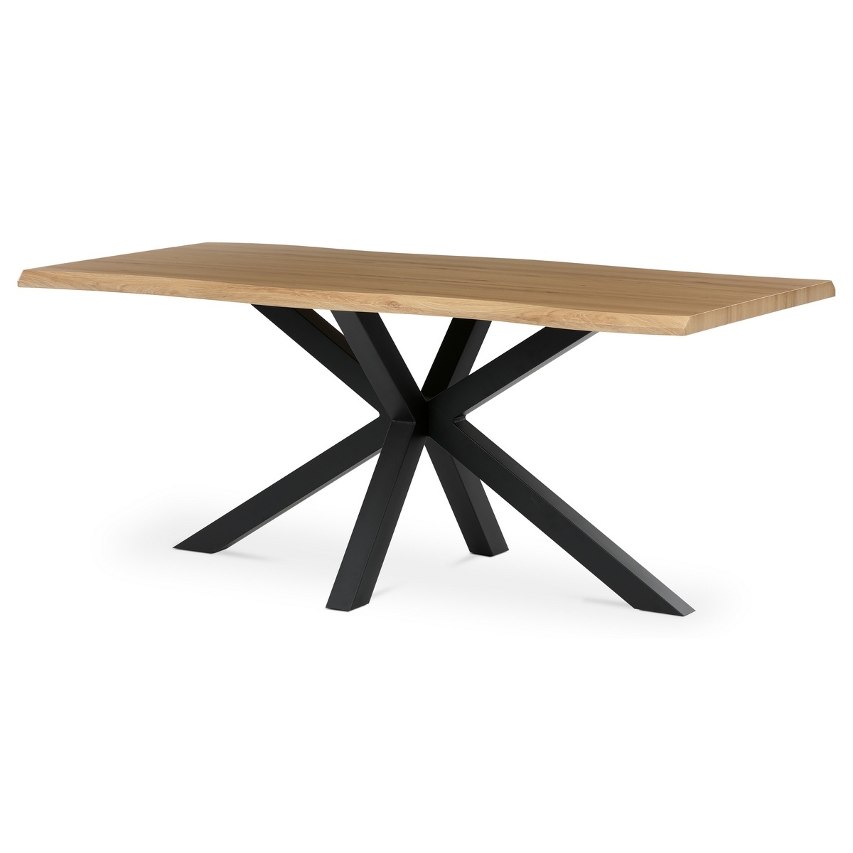 Jedálenský stôl 180 x 90 cm, divoký dub