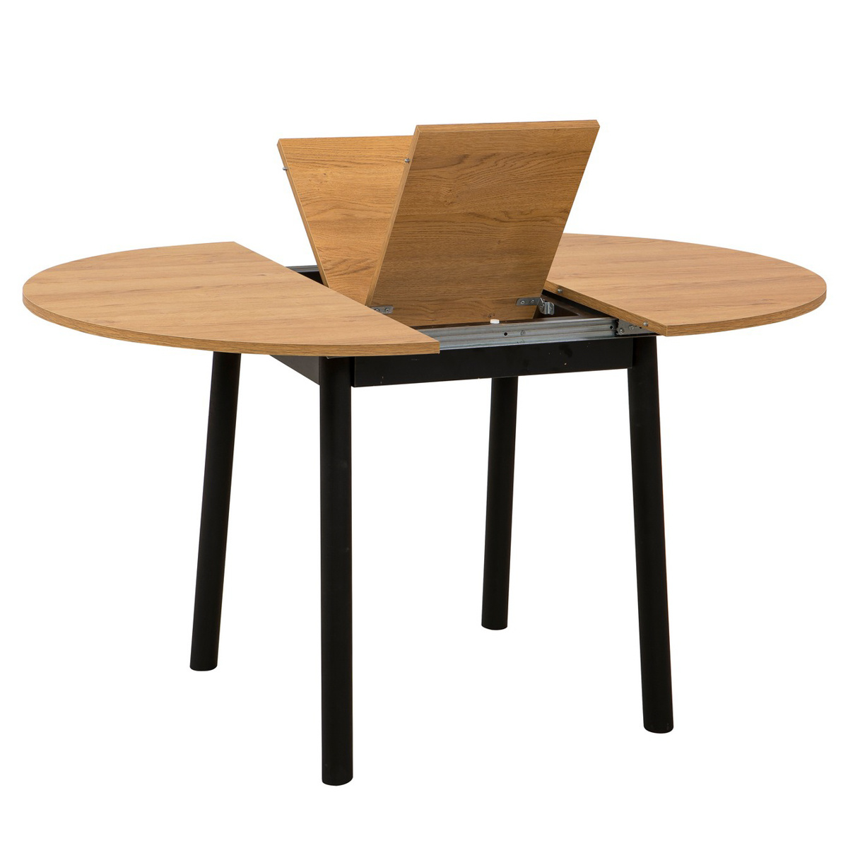 Jedálenský stôl Oliver Oak Black – Obrázok 2