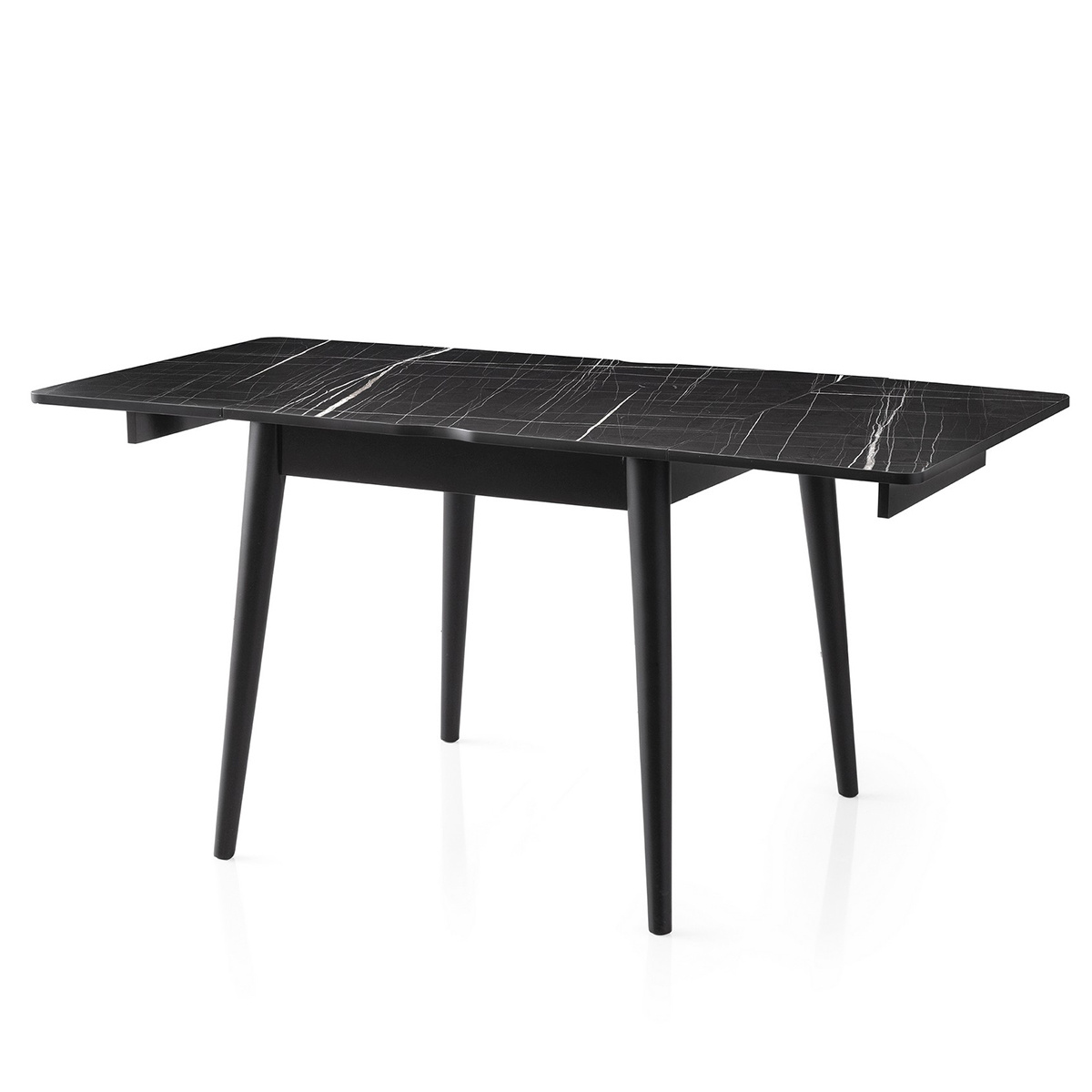 Jedálenský stôl Totem Black Marble – Obrázok 3