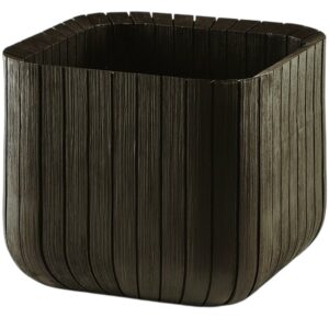 Keter kvetináč Cube M 50,5 l, hnedá