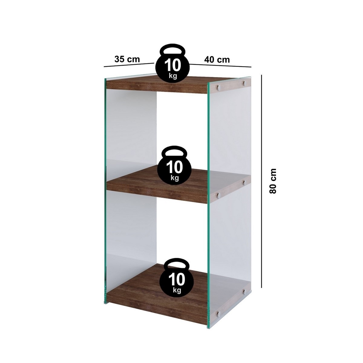 Knižnica Rux Walnut – Obrázok 4