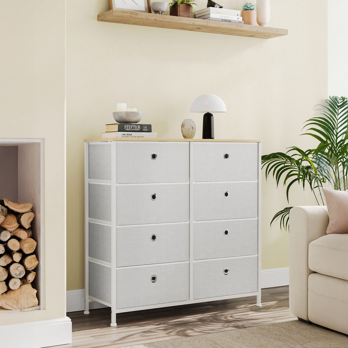 Komoda E1024 WT, 80 cm – Obrázok 4