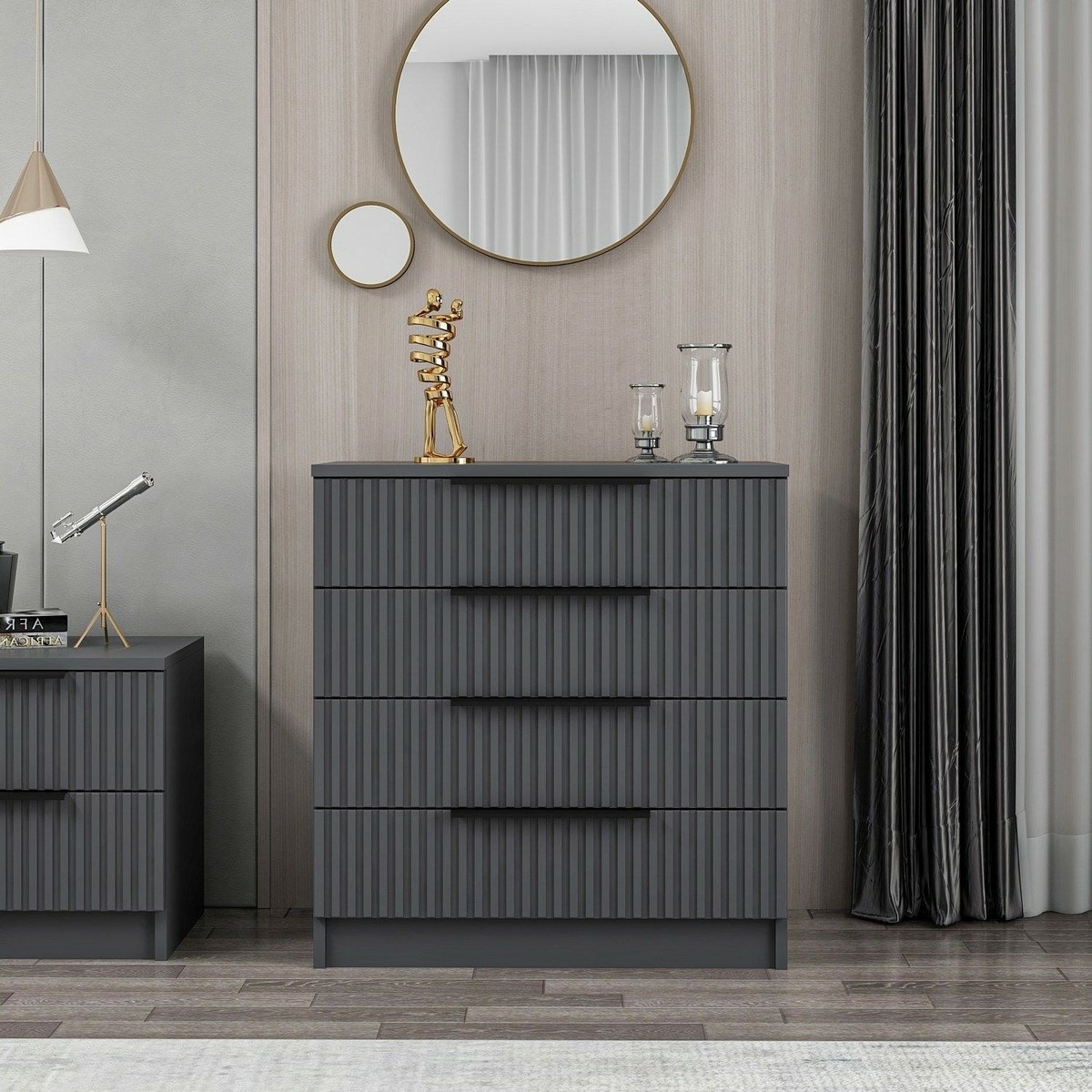 Komoda Kale Anthracite – Obrázok 6