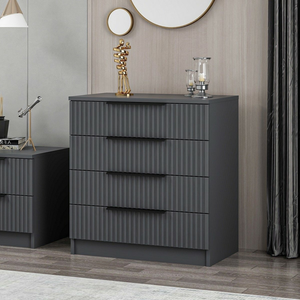 Komoda Kale Anthracite – Obrázok 7