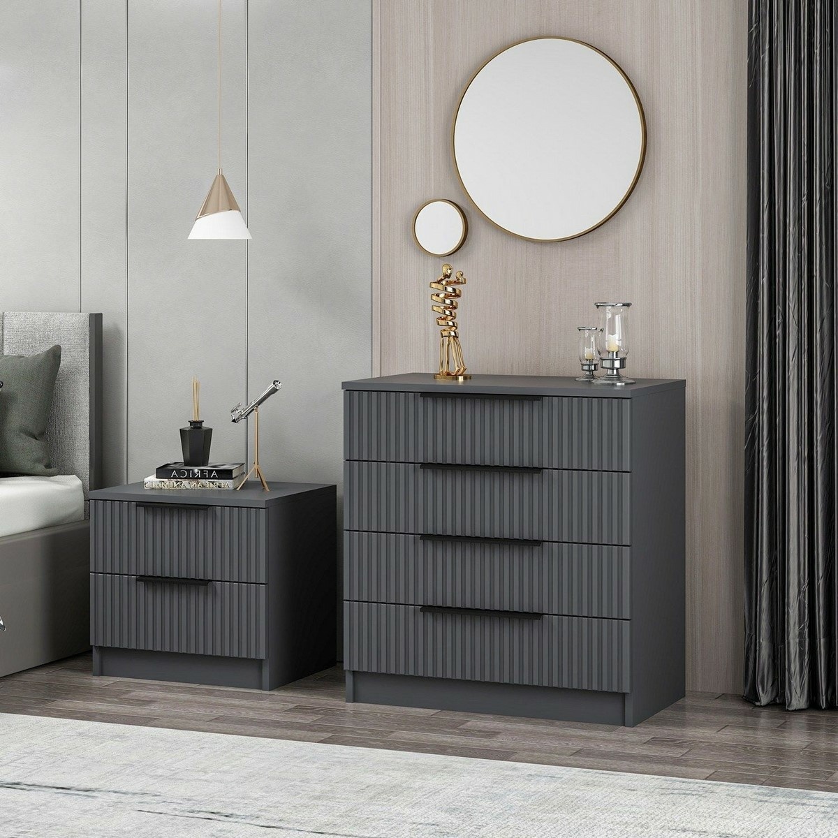 Komoda Kale Anthracite – Obrázok 8
