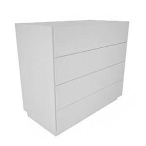 Komoda Lines White