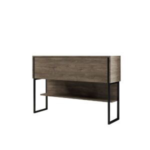 Komoda Luxe Walnut and Black
