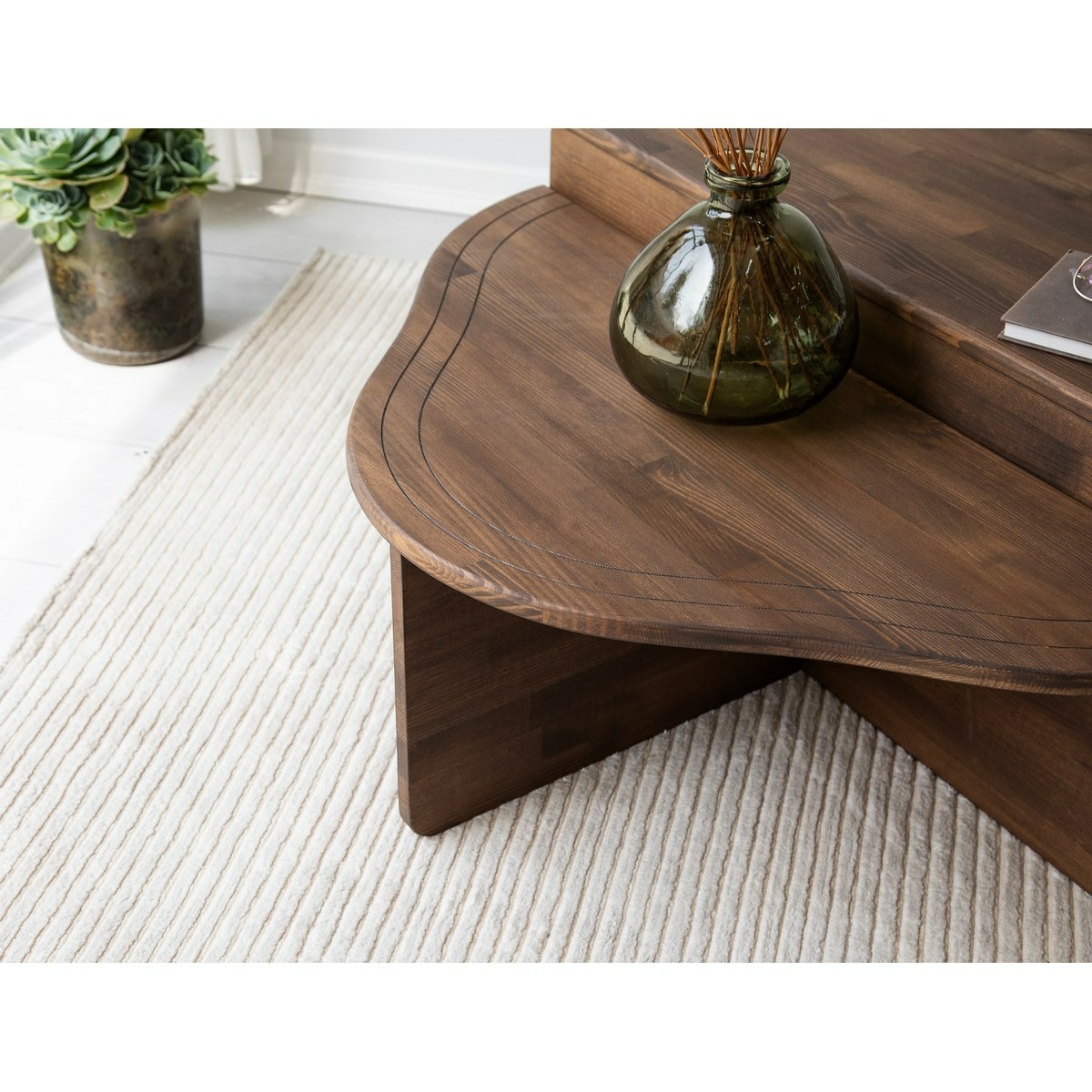 Konferenčný stolík Altopiano Walnut – Obrázok 2