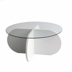 Konferenčný stolík Bubble White