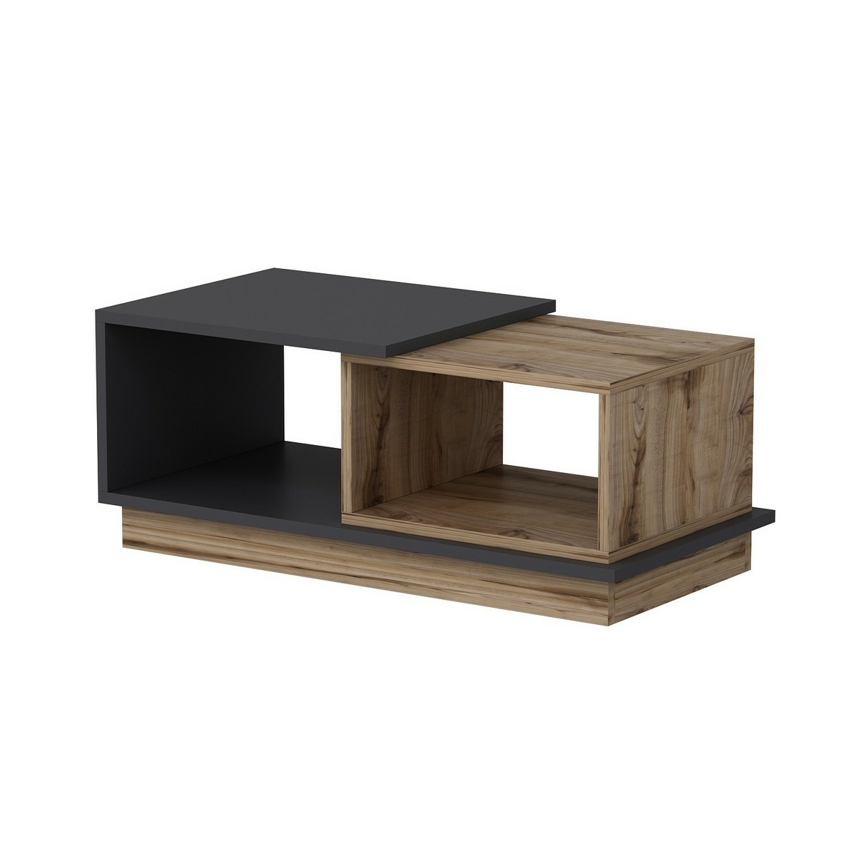 Konferenčný stolík Concept Anthracite and Oak