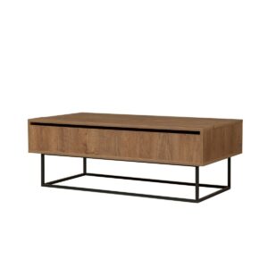 Konferenčný stolík Est Walnut and Black