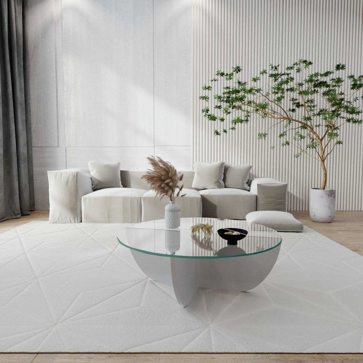 Konferenčný stolík Lily White – Obrázok 6