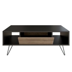 Konferenčný stolík Mistico Black and Walnut