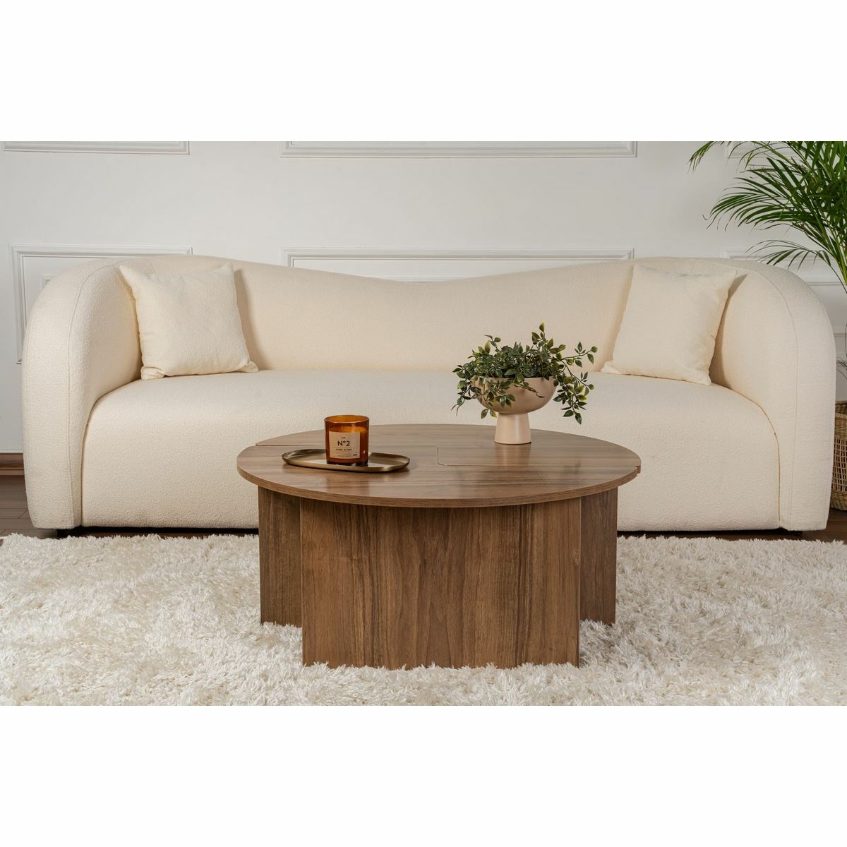 Konferenčný stolík Moira Walnut – Obrázok 5
