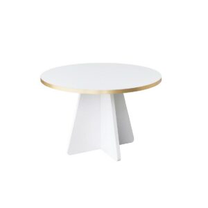 Konferenčný stolík Mushroom Gold and White