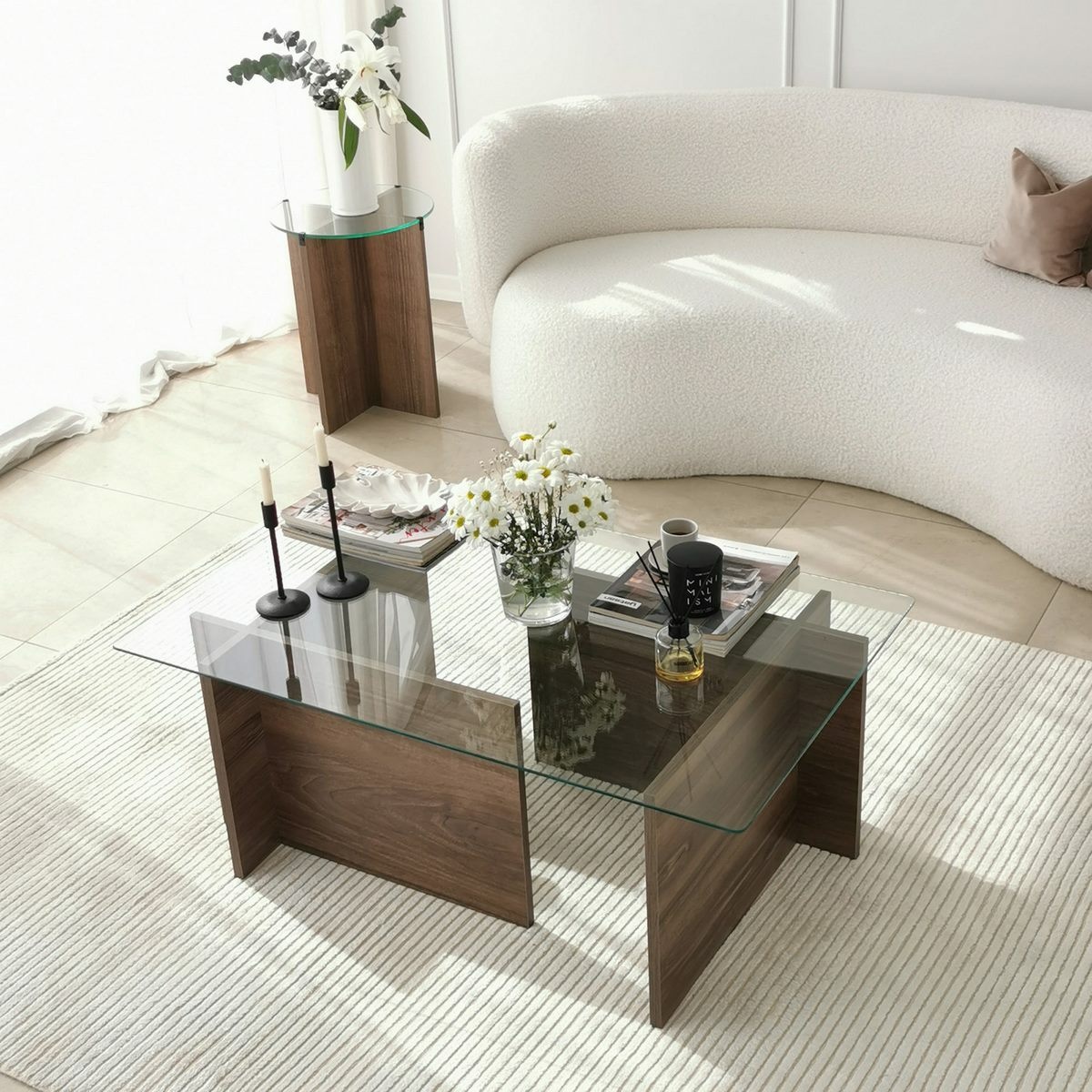 Konferenčný stolík New Escape Walnut – Obrázok 2