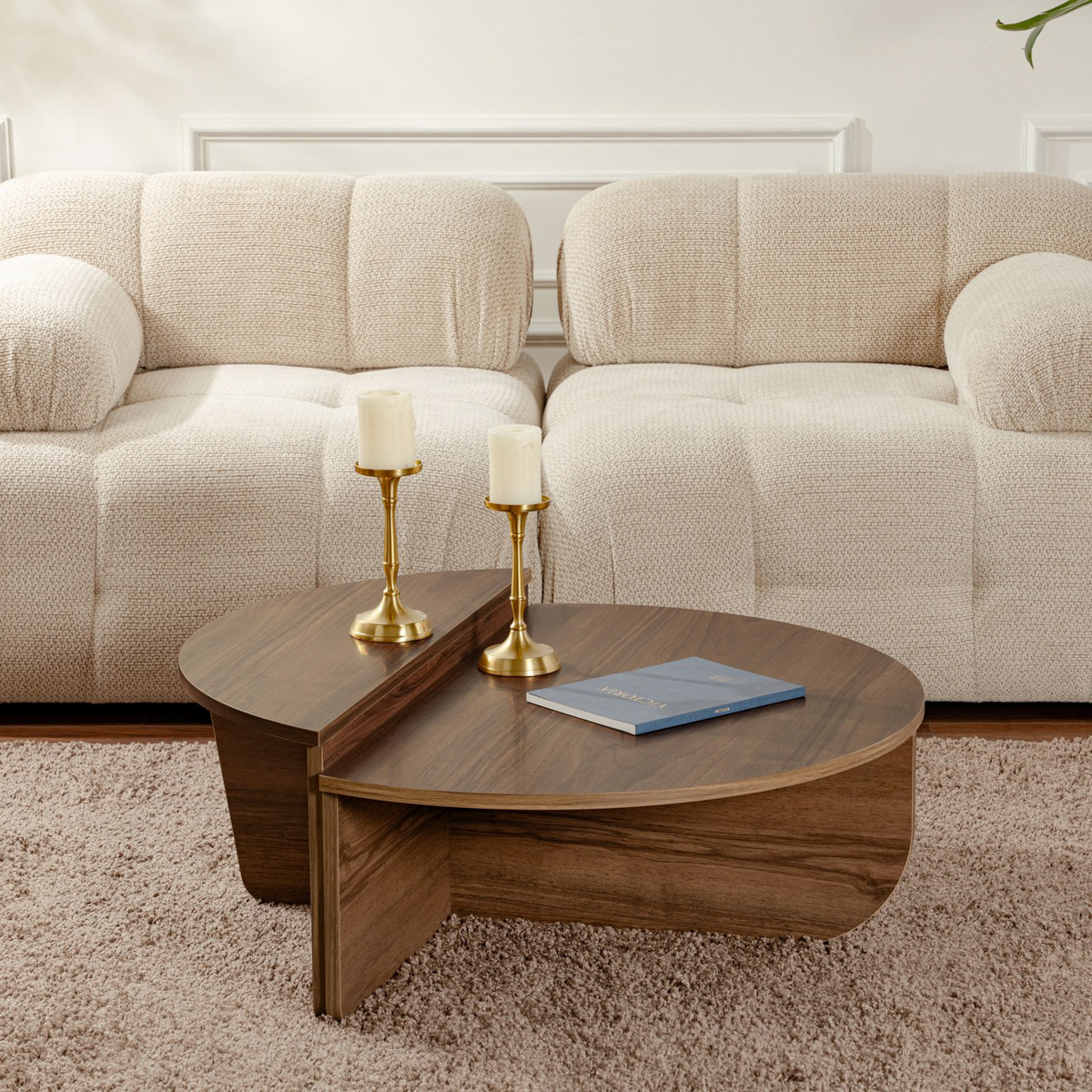 Konferenčný stolík Orion Walnut – Obrázok 4