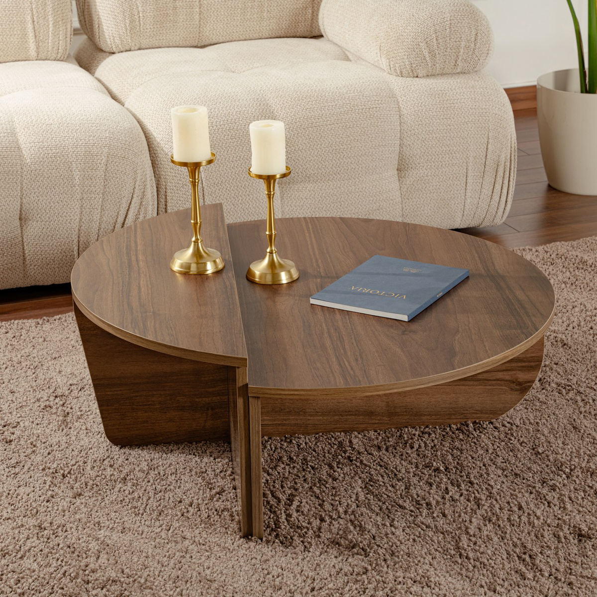 Konferenčný stolík Orion Walnut – Obrázok 6