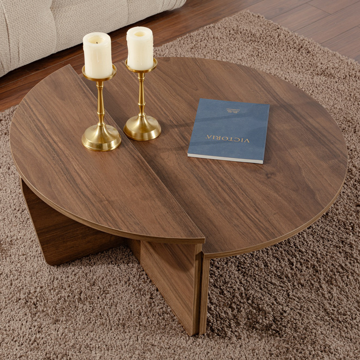 Konferenčný stolík Orion Walnut – Obrázok 7