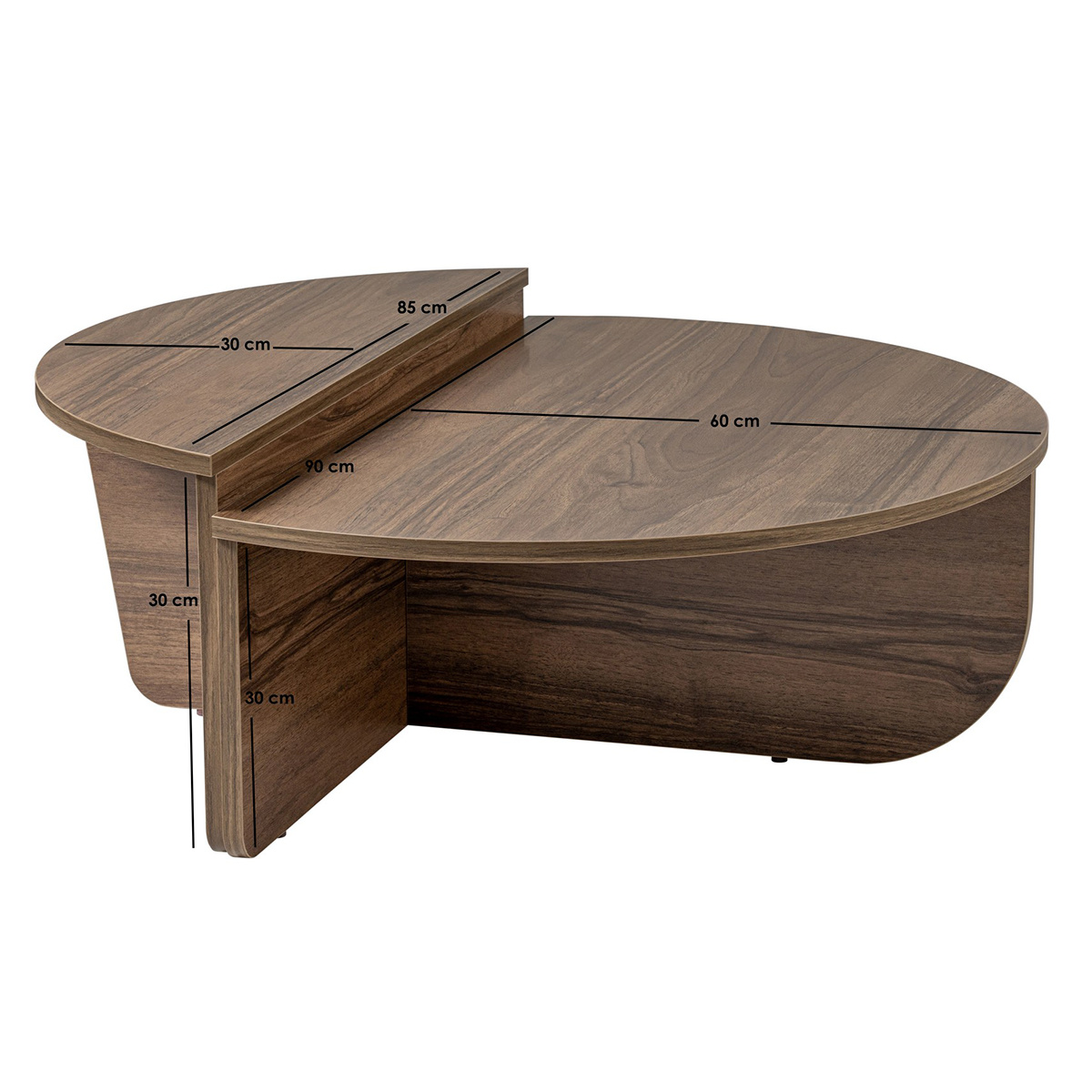 Konferenčný stolík Orion Walnut – Obrázok 9