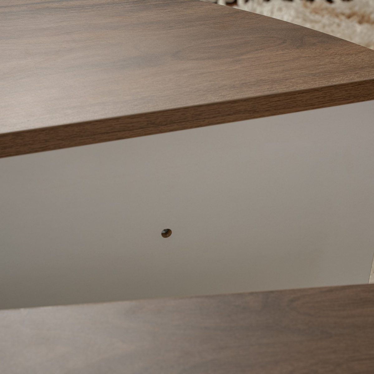 Konferenčný stolík Orion Walnut White – Obrázok 6