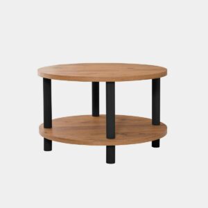 Konferenčný stolík Roby Atlantic Pine and Black