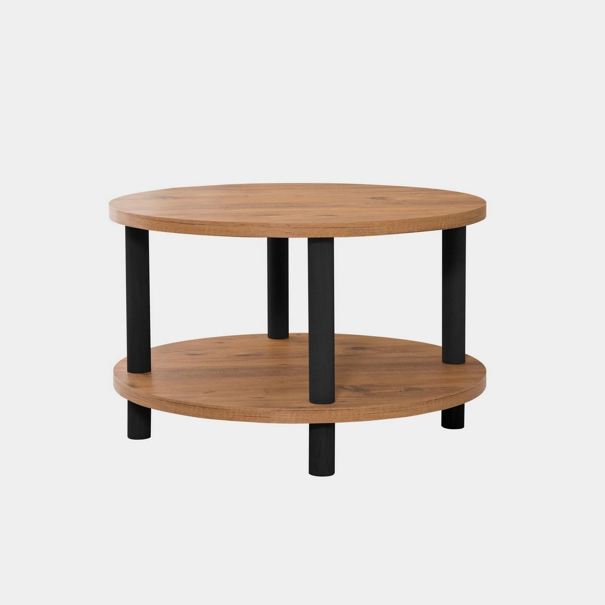 Konferenčný stolík Roby Atlantic Pine and Black