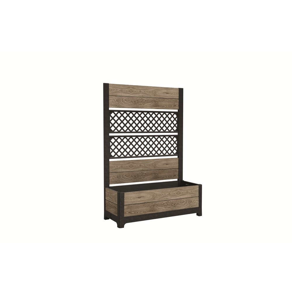 Kvetináč Keter Deco Tulip 110 l, 2 panely,svetlohnedý